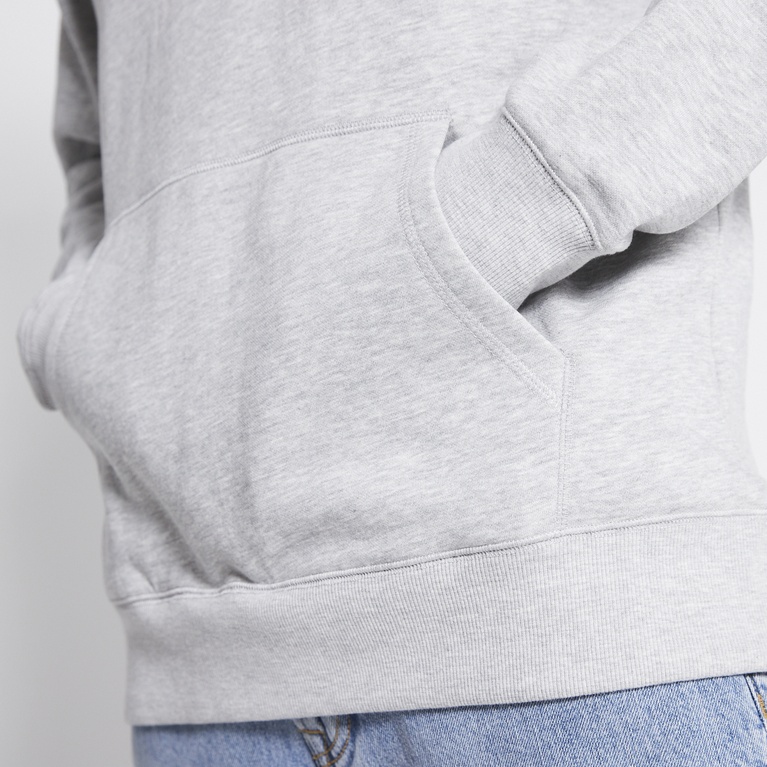 Hoodie "Premium Hood" Grey Melange